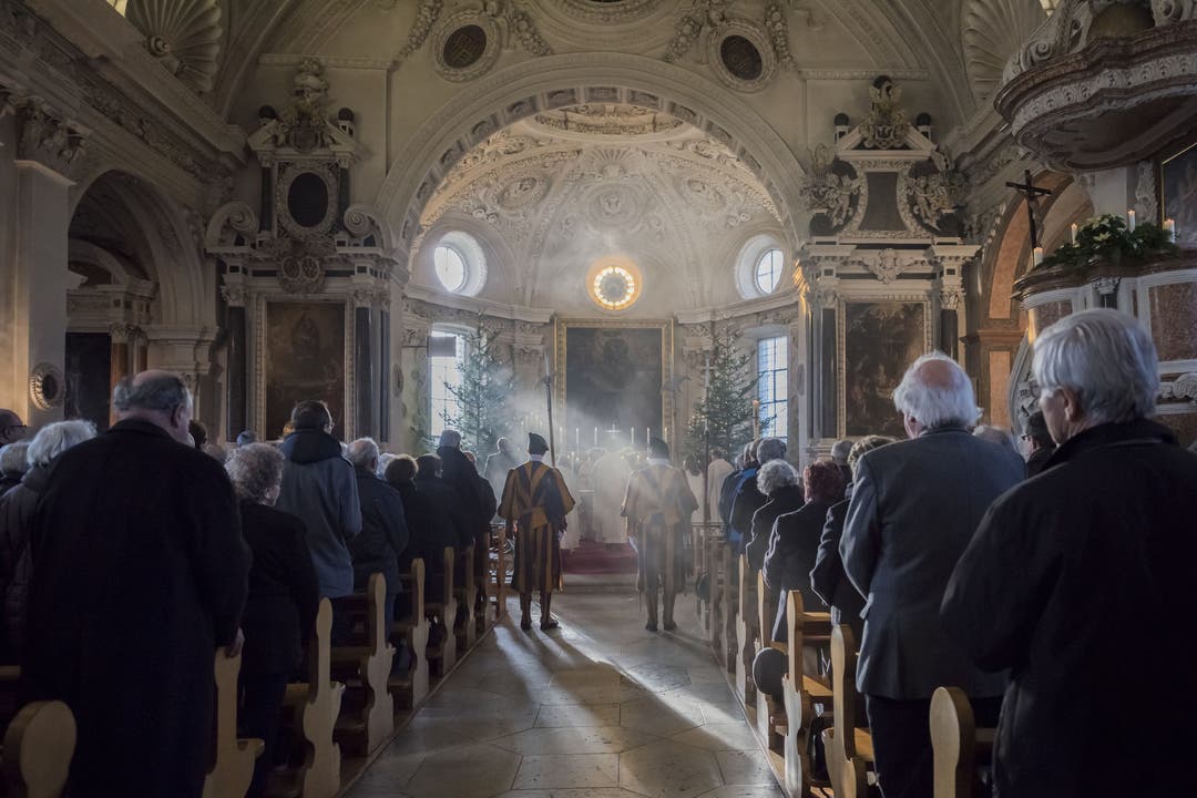 Festgottesdienst mit Bischof Felix Gmür zum 400-Jahresjubiläum der Pfarrei Oberdorf
