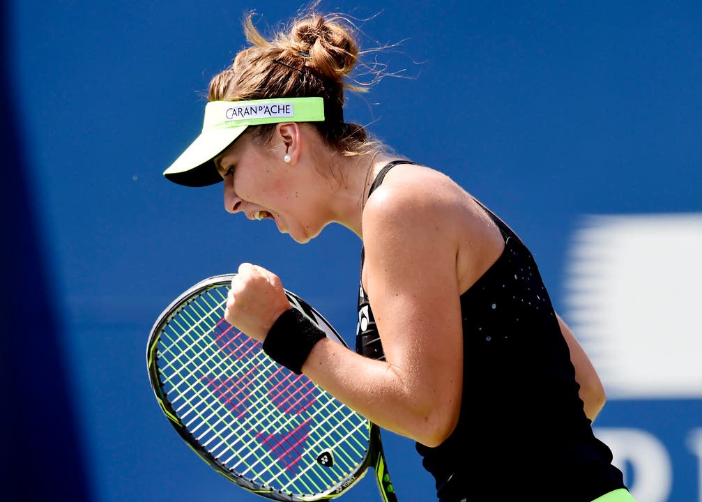 Belinda Bencic gegen Simona Halep im Final des Rogers Cup in Toronto