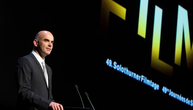 Bundesrat Alain Berset wird auch die 50. Ausgabe der Solothurner Filmtage eröffnen.