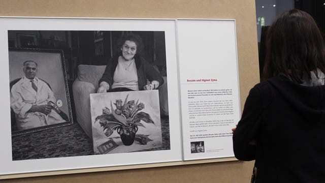 Die Ausstellung Besa der Organisation Yad Vashem ist derzeit auf dem Campus der Fachhochschule Nordwestschweiz zu sehen.