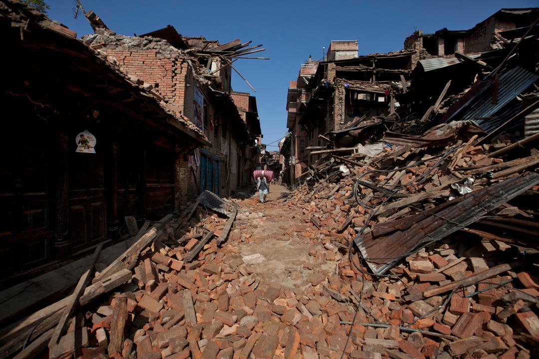 Bhaktapur nach dem Beben