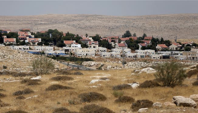 Die Siedlung Kochav Haschachar im Westjordanland.