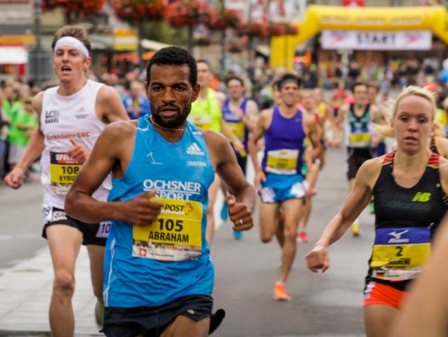 Tadesse Abraham: Marathon.