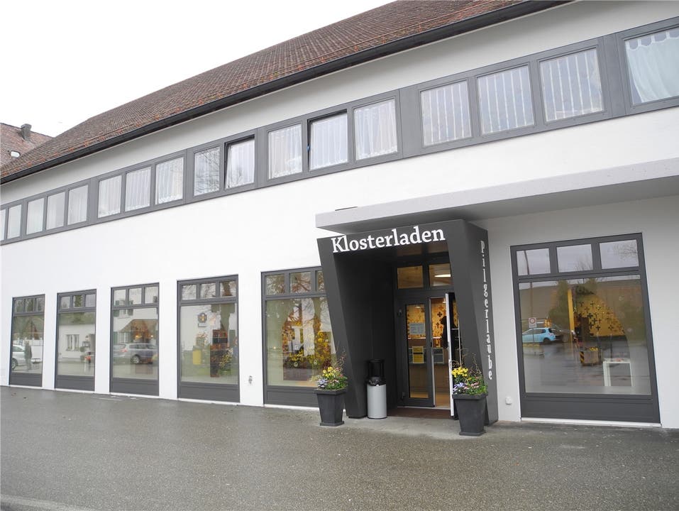 Der neu eröffnete Klosterladen in Mariastein, gleich neben der Basilika.