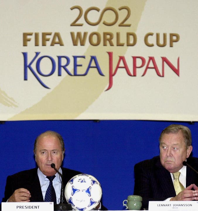 2002 brachte Blatter die WM nach Korea und Japan
