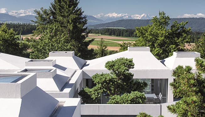 Preisgekrönte Hofhäuser von Think Architecture, Zürich, in Zumikon. HO