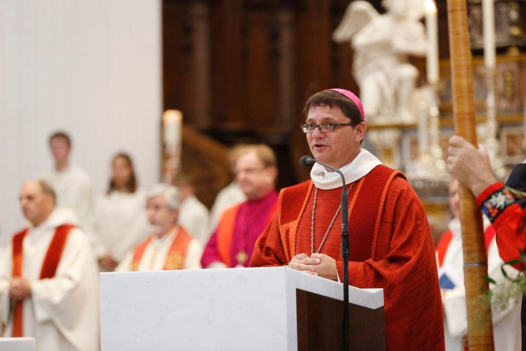 Bischof Felix Gmür anlässlich des Feiergottesdienstes
