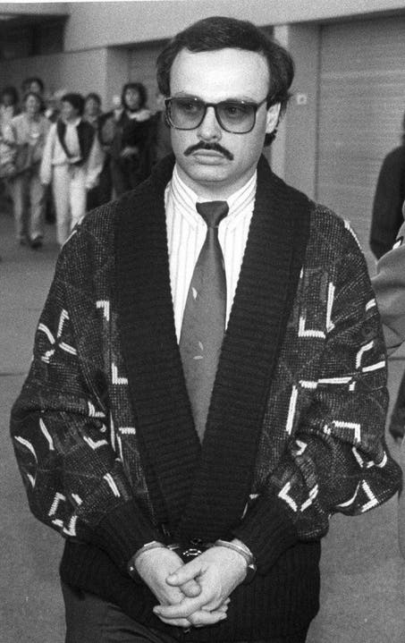 Alfredo Lardelli während seines Prozesses im März 1989.