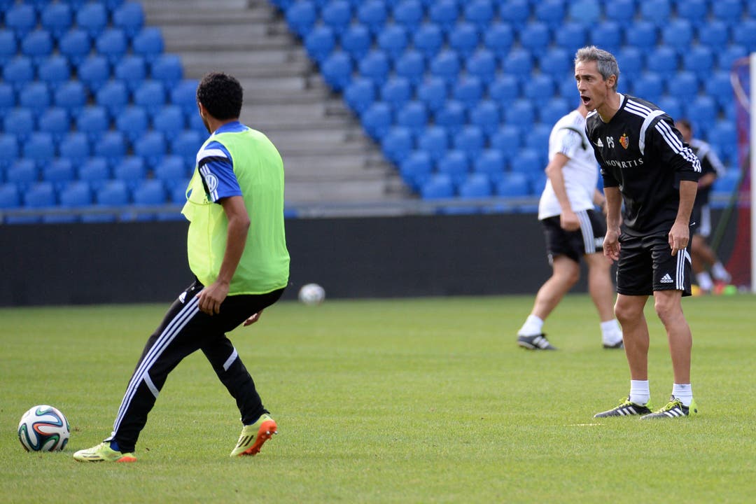 Wegen ihm sind die Trainings nicht mehr öffentlich: Neu-Trainer Paulo Sousa.