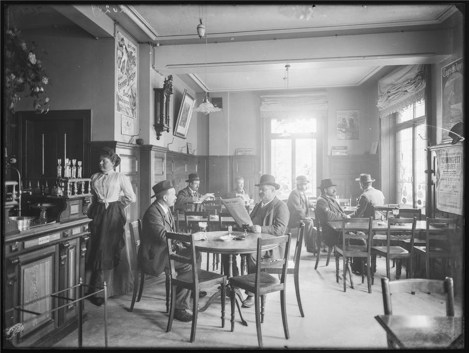 Restaurant Seerose, Intérieur, 1903.