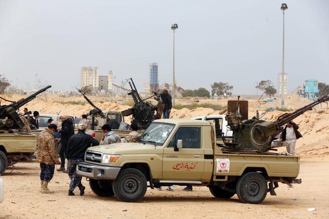 IS-Kampf in Sirte, Libyen