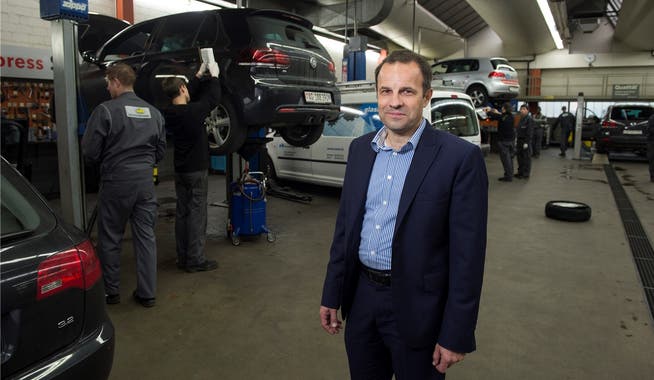 René Fischer beruhigt: Laut dem Geschäftsführer bleibt das Autocenter Baschnagel weiterhin Vermittler von Audi und offizieller Servicepartner.Alex Spichale