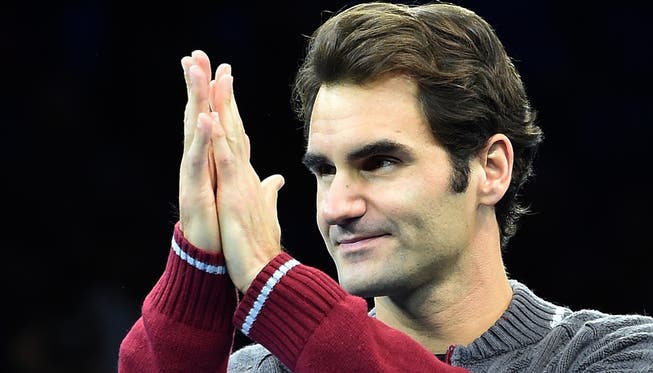 Hoffentlich hilft nicht nur noch beten: Roger Federer bedankt sich beim Publikum in London für das Verständnis.