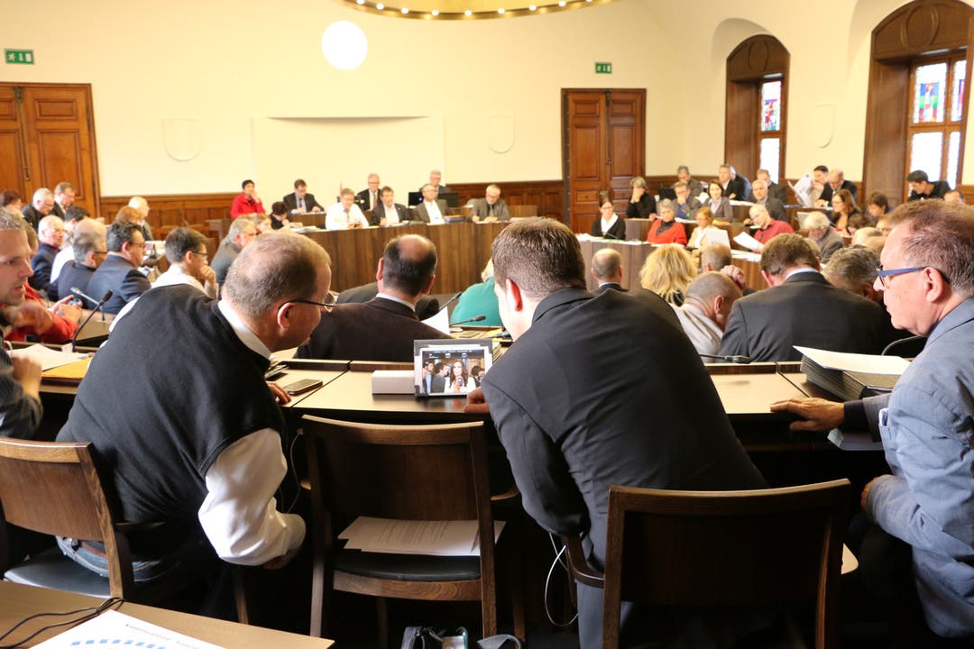 Bundesratswahlen während der Kantonsratssitzung