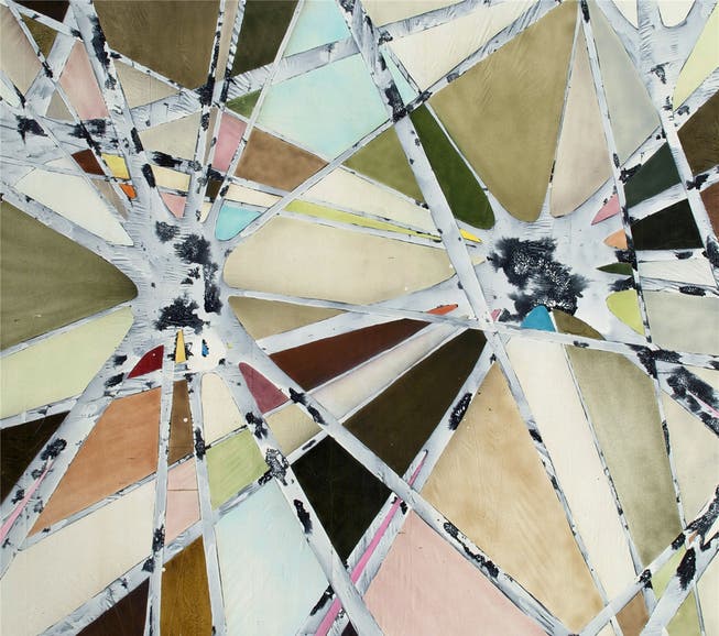 Arnold Helbling liess sich bei «Study in Architecture # 8» von 2014 bei den Farben von einem Winterwald inspirieren.