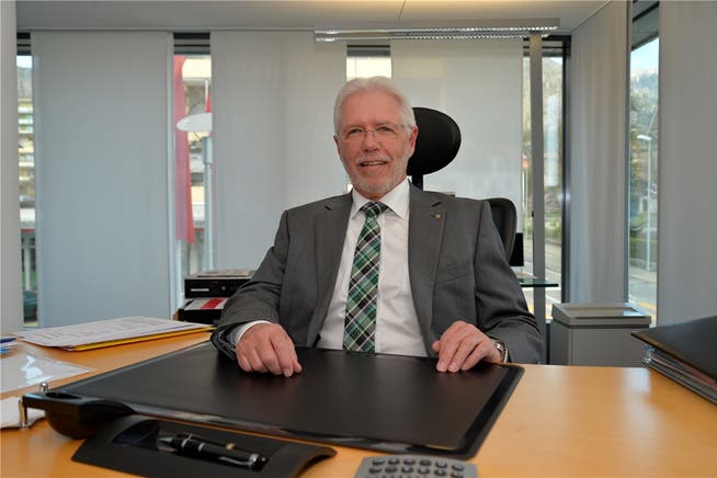 Tony Broghammer, Präsident des Rotary Club Grenchen und Leiter der Raiffeisenbank Wandflue, Grenchen.