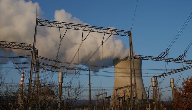 Das Atomkraftwerk Leibstadt.
