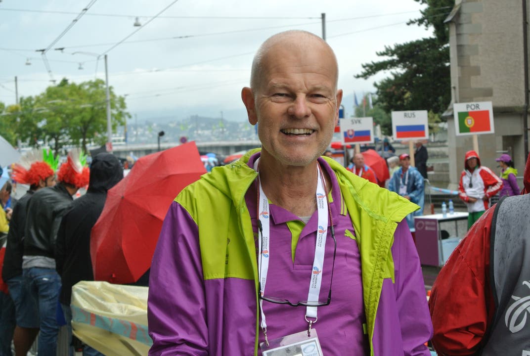 Volunteer Ruedi Oehninger war begeisterter Gelände- und Strasseläufer