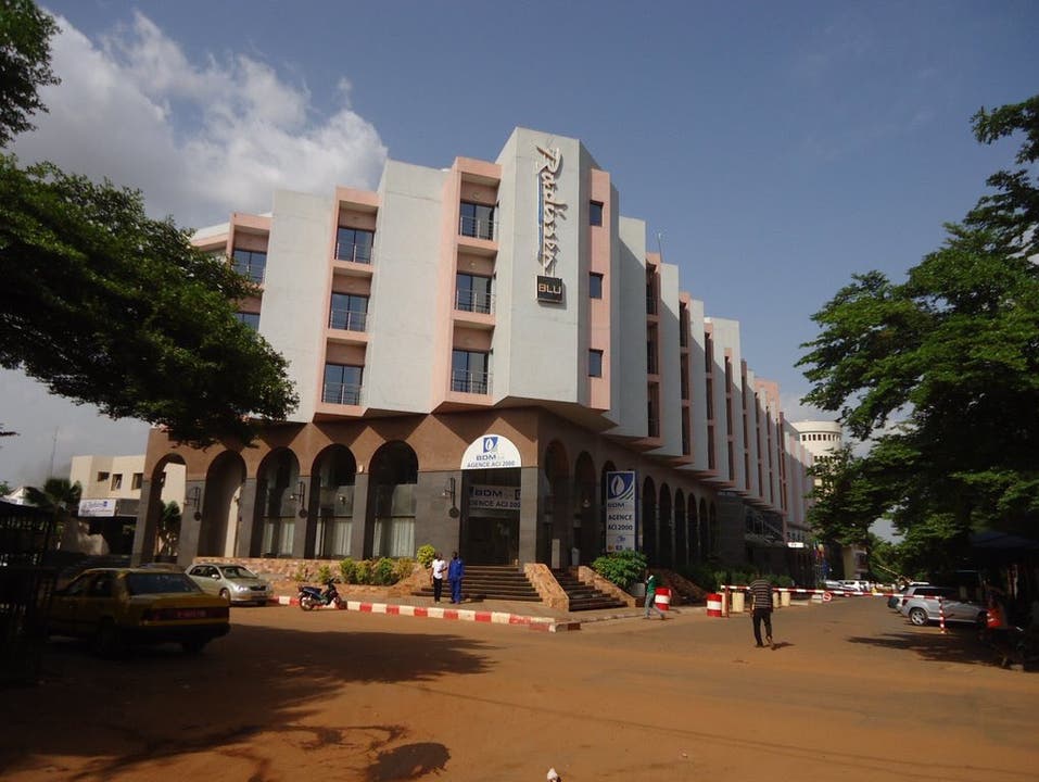 Das betroffene Radisson-Hotel in der malischen Hauptstadt Bamako.