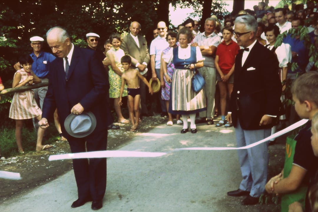 Offizielle Einweihungsfeier des FamilienGarten-Vereins war am 14. Juni 1969.