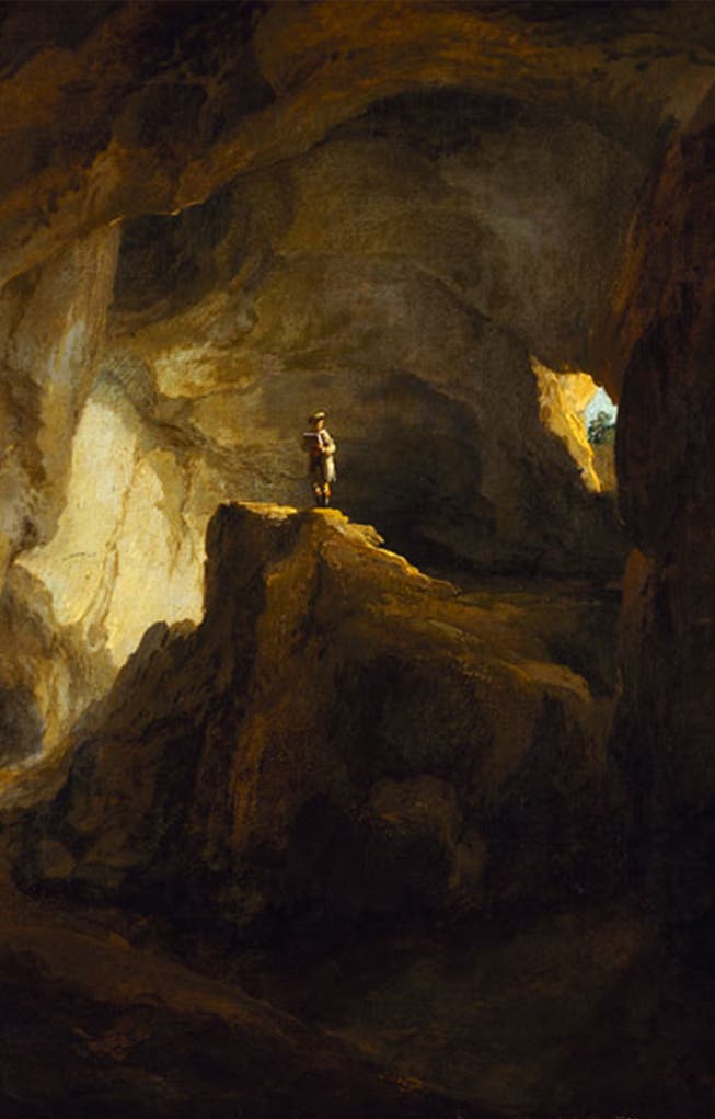So einsam wie der Wanderer in Caspar Wolfs «Bärenhöhle» von Welschenrohr fühlte sich Peter Binz zeitlebens.