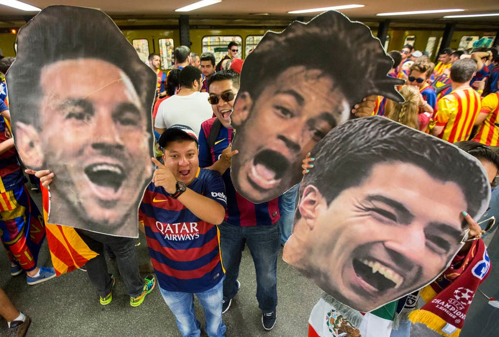 Wussten wir es doch: Die Barça-Stars sind nicht mehr als Pappfiguren.