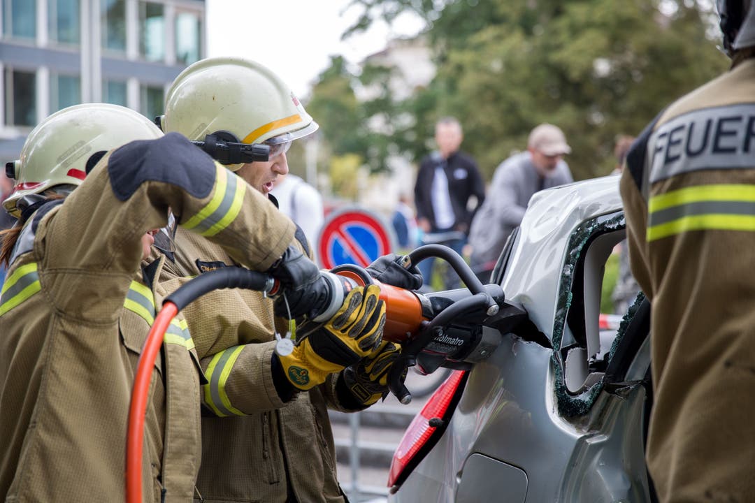 Hauptübung der Feuerwehr Solothurn