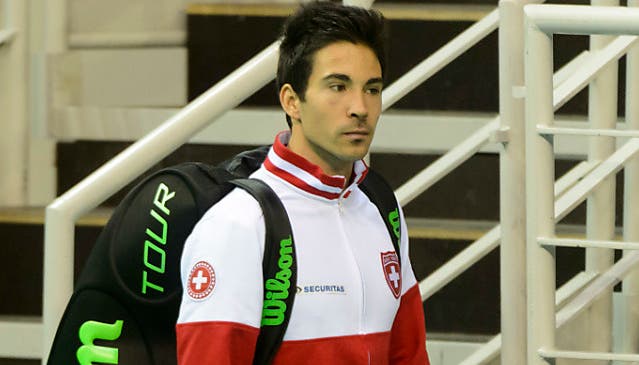 Yann Marti sorgte im Dress des Davis-Cup-Teams für einen Eklat.