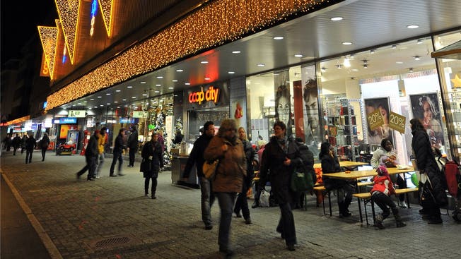 Ein Night-Shopping zur Adventszeit könnte den Einkaufsort Olten stärken.