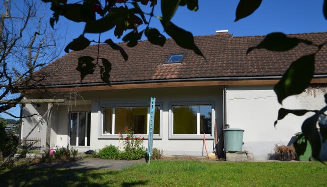 Dieses Haus stellt die katholische Kirchgemeinde Muri-Buttwil-Geltwil für eine Flüchtlingsfamilie zur Verfügung.