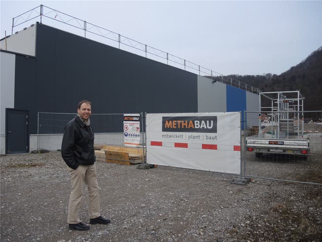 Christian Villiger, Projektinitiant und -leiter bei der GoEasy Freizeit &amp; Event AG, freut sich auf den baldigen Baubeginn.