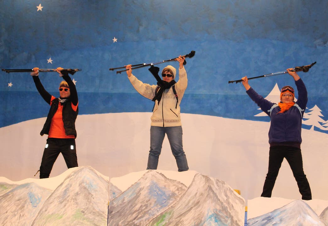 Der Frauenturnverein feierte energiegeladen den Schneesport