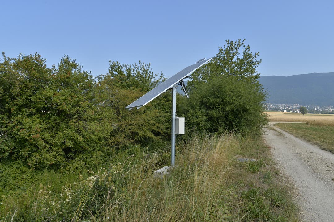 Solaranlage für den Betrieb der Pumpe