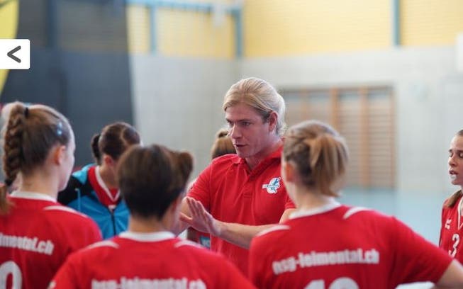 Leimental-Trainer Michel Zbinden scheiterte mit seinen Spielerinnen an Kreuzlingen.