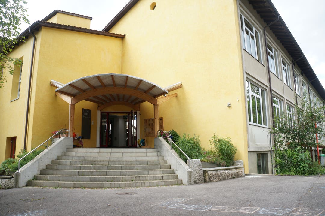 Der Eingang der Rudolf Steiner-Schule Solothurn