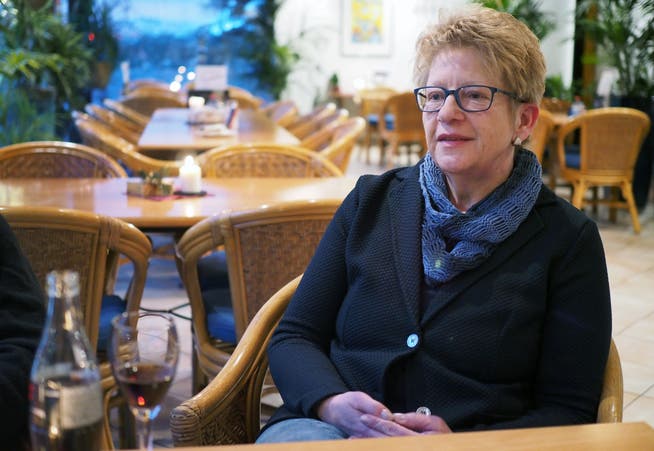 Im Restaurant Cabana, unweit ihres Wohnquartiers gelegen, ist Ursula Rüegg (58) schon mal anzutreffen.