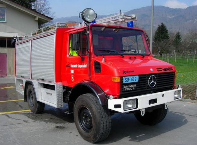 Das Tanklöschfahrzeug der Feuerwehr Laupersdorf ist aus dem Jahr 1981. Ein Neues soll bald folgen.