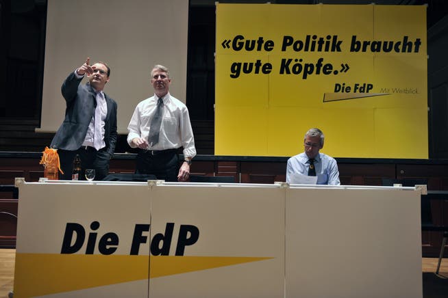 Tempi passati: FdP heisst die FDP nicht mehr, das Logo ist nun blau statt gelb. Gute Köpfe sucht die FDP heute als Mitglieder und nicht mehr als Sympathisanten.