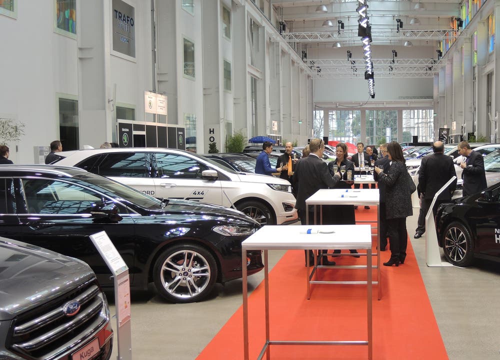 Die Auto-Ausstellung des AGVS Aargau im Trafo in Baden ist eröffnet. Sie dauert noch bis 16. Oktober. (6)