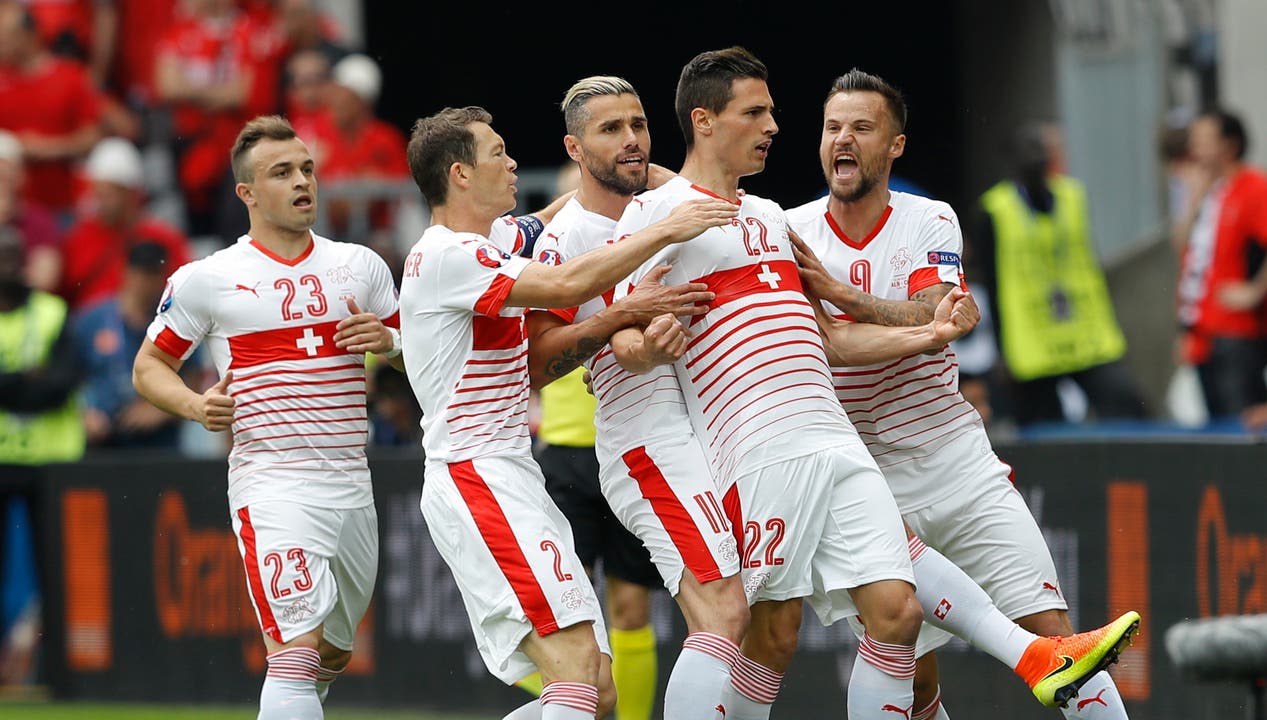 Schweiz-Albanien, das Spiel
