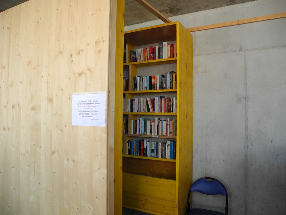 Der offene Bücherschrank in Langendorf