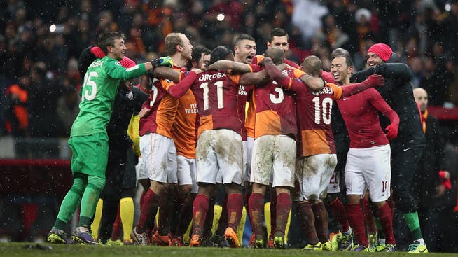 Das Team von Galatasaray Istanbul kommt nach Biel. (Archiv)