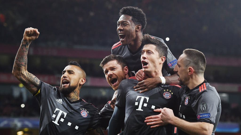 Problemlos im Viertelfinal der Champions League: Der FC Bayern München.