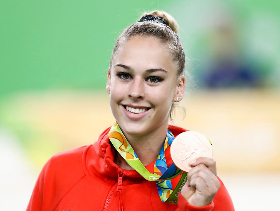 Mit einer Bronzemedallie ist sie die erste Kunstturnerin der Schweiz, die an den Olympischen Spielen Edelmetall mit nach Hause nimmt.