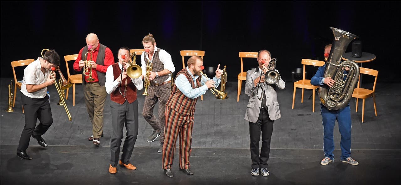 Die sieben Musiker der österreichischen Mnozil Brass traten Mitte November 2016 im Stadttheater auf. Die Vorstellung war bereits Monate zuvor ausverkauft. Remo Fröhlicher/Archiv
