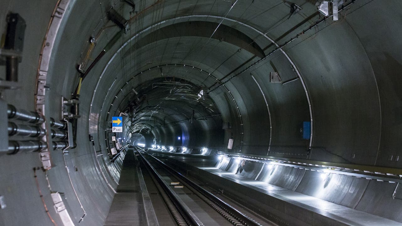 57 Kilometer lang ist der neue Gotthard-Basis-Tunnel.