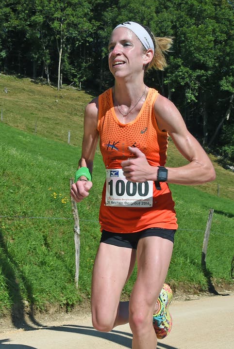 Martina Strähl gewann bei den Frauen.
