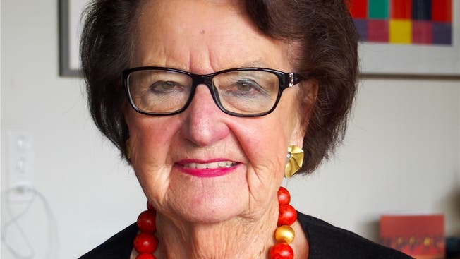 Gertrud Christen wird 90.