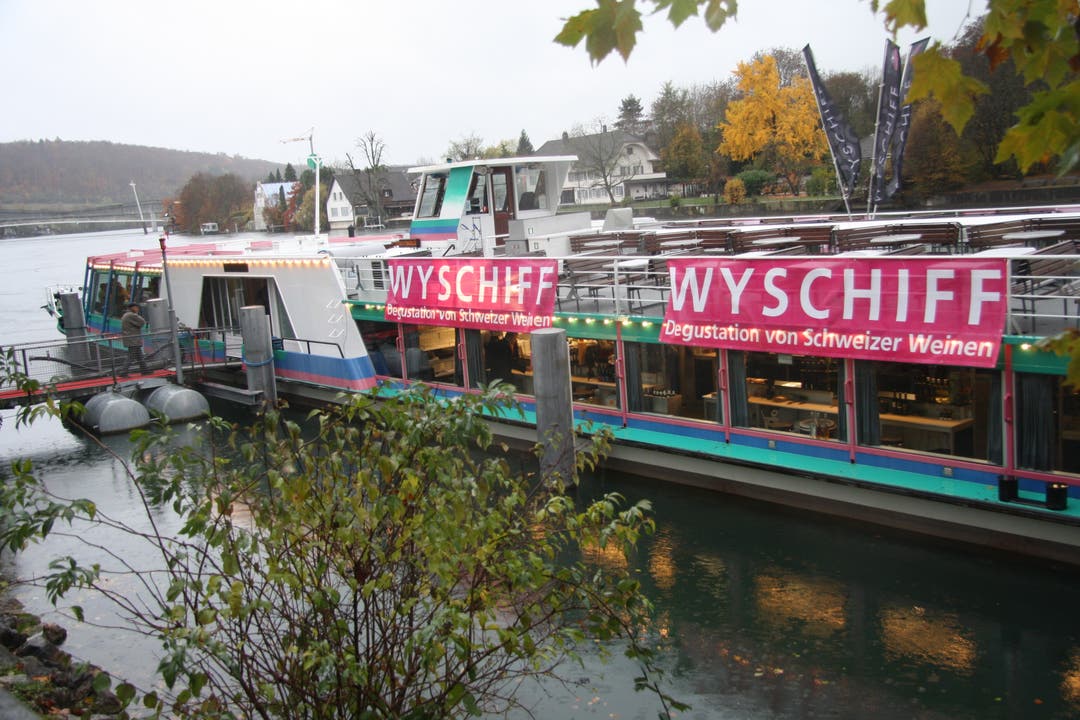 Das Wyschiff alias MS Siesta ist in Solothurn vor Anker gegangen.