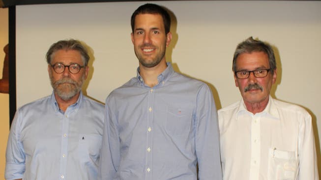 Peter Jordi, Philipp Heri und Roberto Zanetti